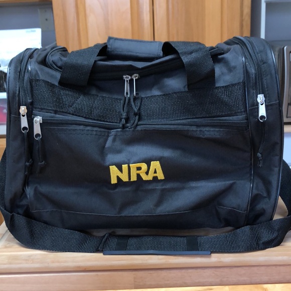 Other Nra Multi Use Black Gold Logo Duffle Bag New Poshmark